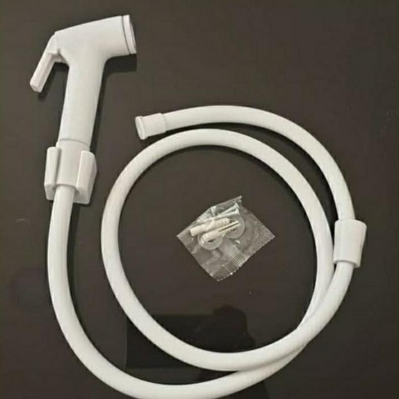 Awas Ada zet shower putih,shower cebok,shower bidet,toilet shower closed,toilet shower model toto pu