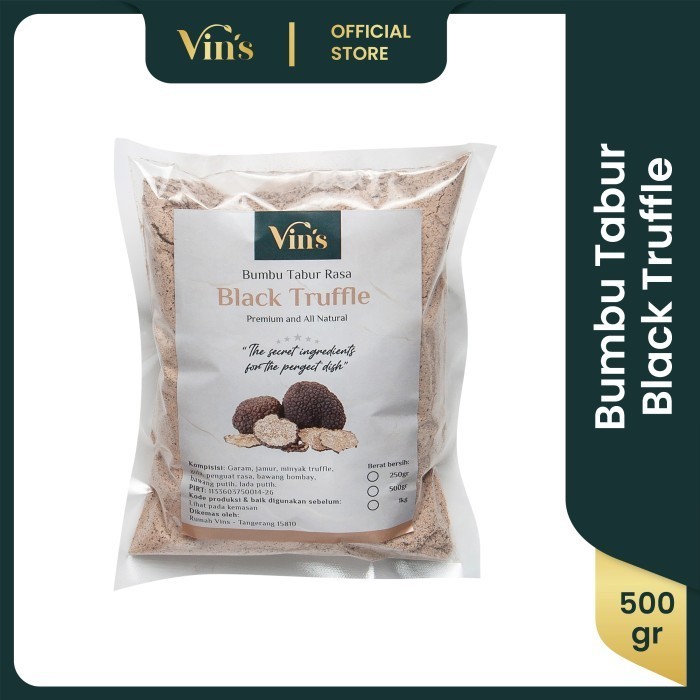 

PROMO PREMIUM BLACK TRUFFLE SEASONING BY VINS
