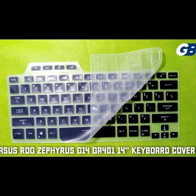 Asus ROG Zephyrus G14 GA401 14 inch Laptop Keyboard Protector Cover