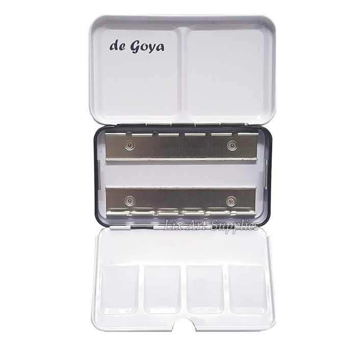 

Terjangkau Empty Watercolor Metal Box Set 12 Half pan Palette