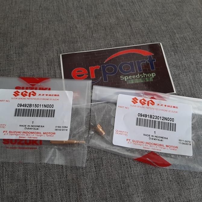 spuyer pilot jet main jet satria Fu 15 115