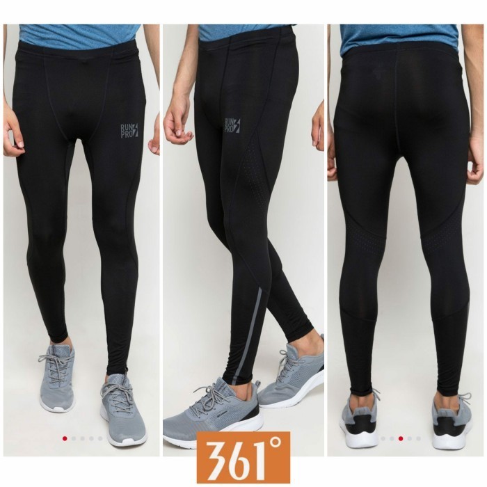 361 Degrees Asian Games Man Training Pants Celana Legging Panjang Pria