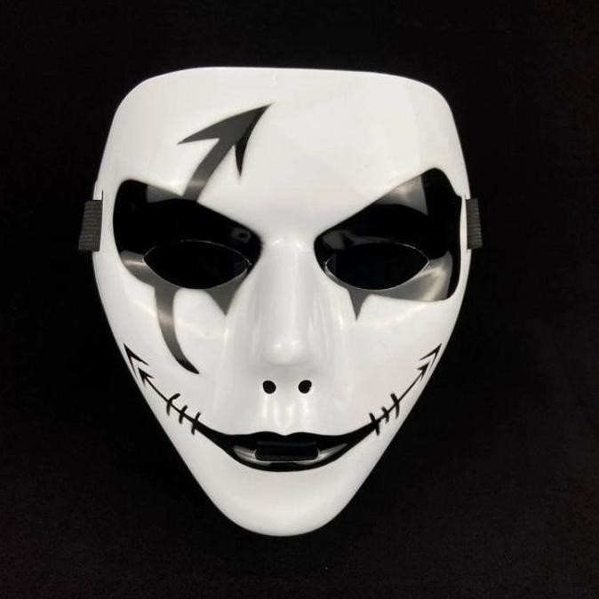 Termurah Grosir Topeng Halloween Scary Mask Kostum Hantu Wanita Seram Hantu Promo