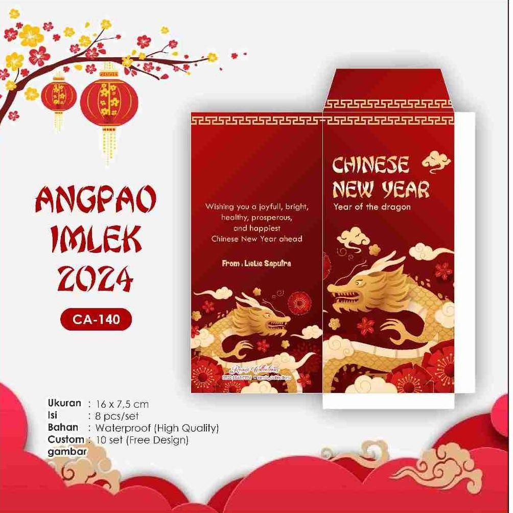 

Beli Lebih, Hemat" Amplop / angpao Imlek 2024 / Sinchia / New Year custom nama ||