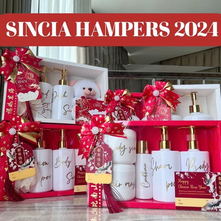 

Diskon Ganda" SINCIA HAMPERS CNY 2024 gong xi fa cai RED / WHITE BOX IMLEK . BOTOL REFILL kado gift parcel hadiah hari raya luxury mewah tempat sabun cair aesthetic kamar mandi dapur set ||