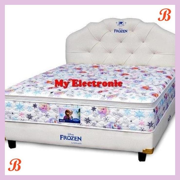 | ME | HARGA KASUR BIGLAND FROZEN WINTER MAGIC PILLOW TOP HANYA KASUR UKURAN 160X200