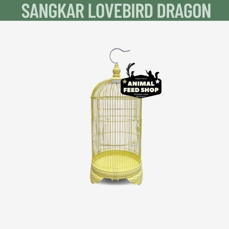 PROMO KANDANG SANGKAR LOVEBIRDS KAPSUL DRAGON BESI TEBAL KANDANG BURUNG KENARI/KHUSUS KIRIMAN LUAR