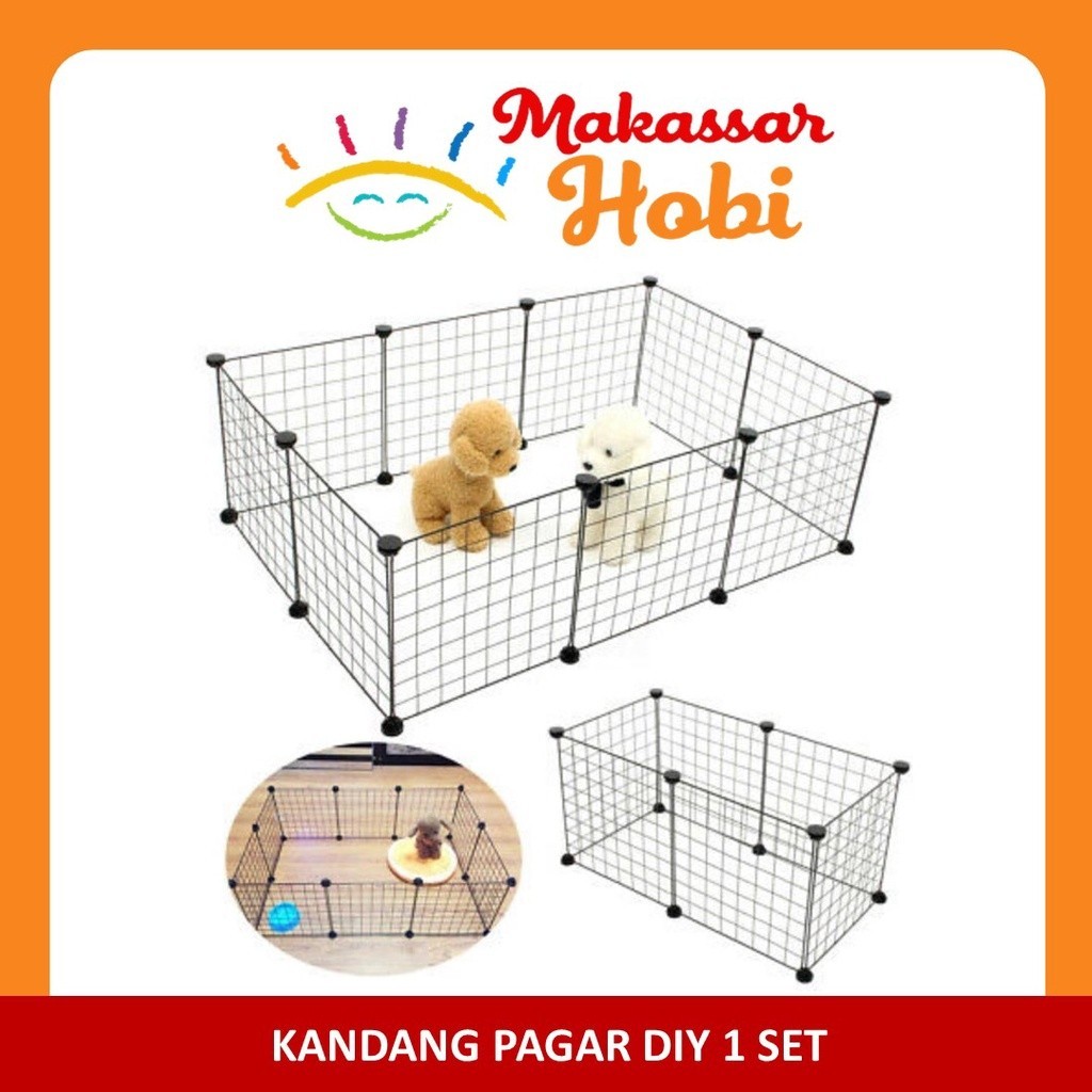 PROMO KANDANG Kandang Pagar Kucing Anjing Kecil Kelinci Kura Kura Hewan Peliharaan