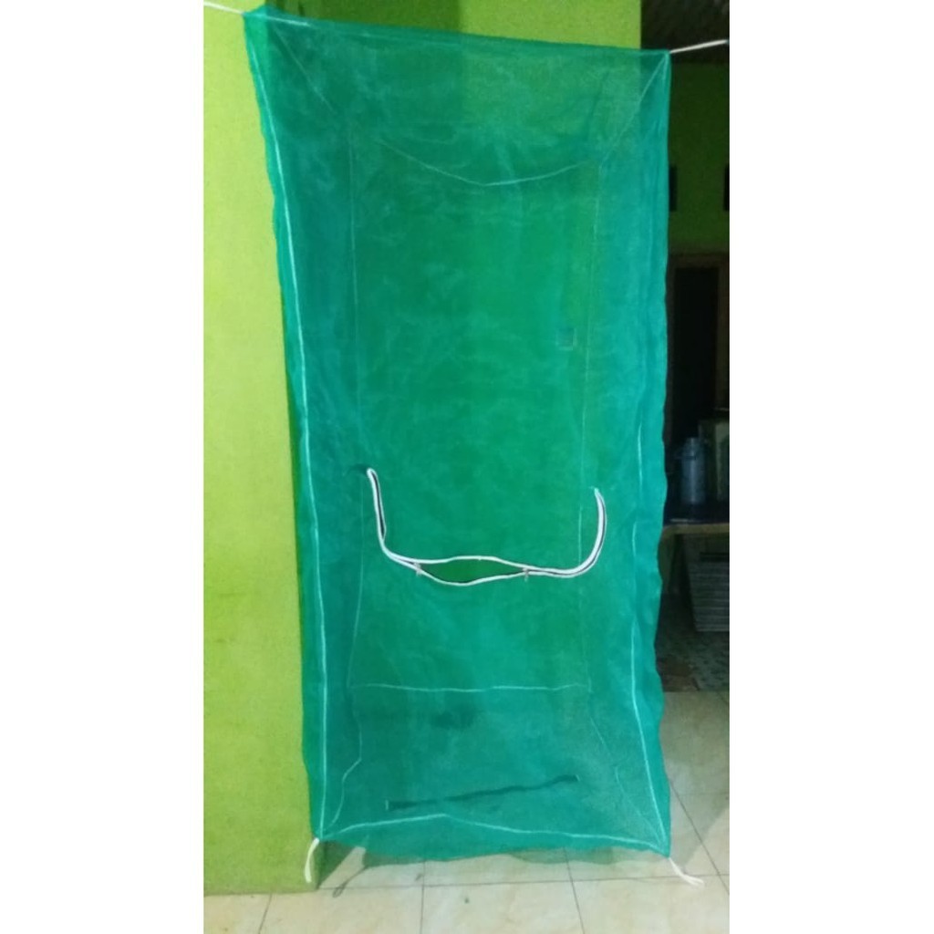PROMO KANDANG Kandang jaring lalat maggot bsf ukuran 1x1x2m Portable langsung pakai