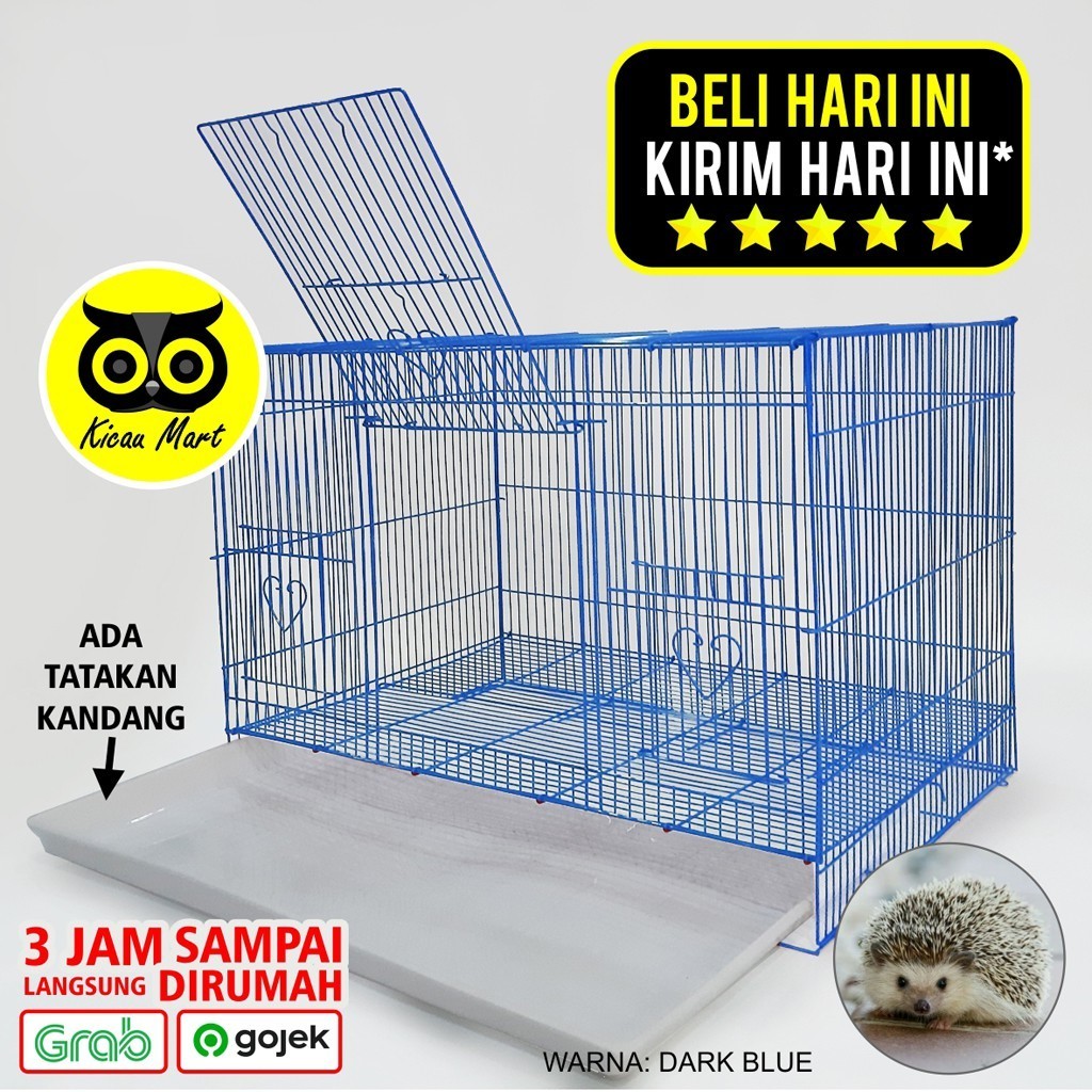 PROMO KANDANG KANDANG LANDAK MINI SANGKAR LANDAK MINI BESI IMPORT SIZE JUMBO PET CARGO UMBARAN