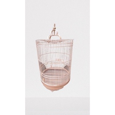 PROMO KANDANG SANGKAR KANDANG MURAI BATU NO 4 ORIGINAL FULL KAYU MAHONI MASIH MENTAHAN (belum