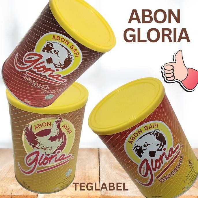 

Abon Sapi Gloria 250 Gram Original Pedas Bawang Ayam Gloria 250 Gram