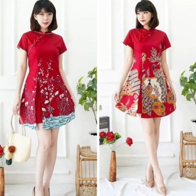 Dress Batik Cheongsam 045