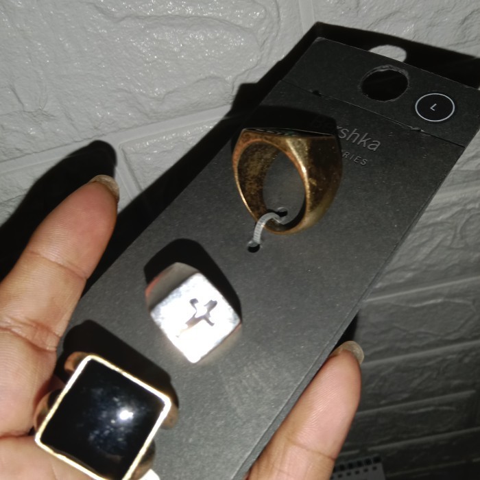 Cincin - Cincin Pria Titanium Original H&M Sale Isi 5