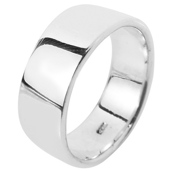 Cincin - Cincin Perak 925 Pria Simple Polos App01