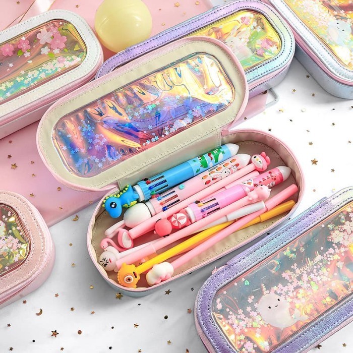 

Tempat Pensil Unik / Pencil Case Bling Bling Cantik