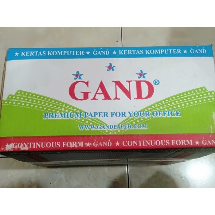 

HOT PROMO GAND continous form 4 ply NCR ( bagi 2 ) PRS
