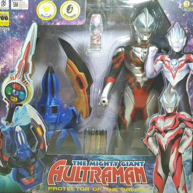 Ultraman Orb Set Pedang & Aksesoris Mainan Ultraman Orb Geed Hero | Peterstorez