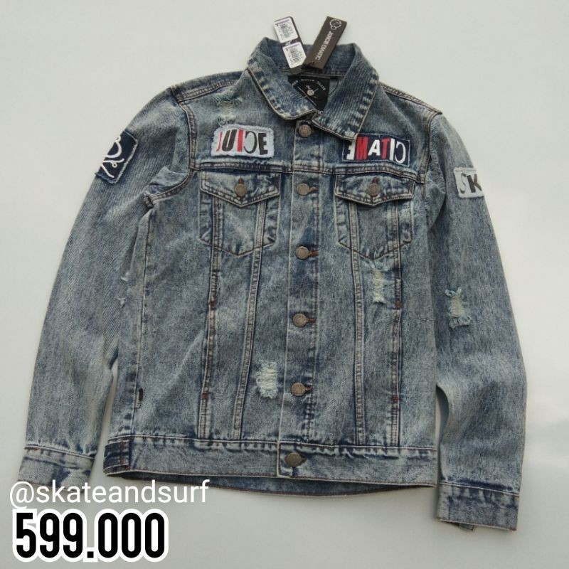 JAKET DENIM JUICE EMATIC ORIGINAL