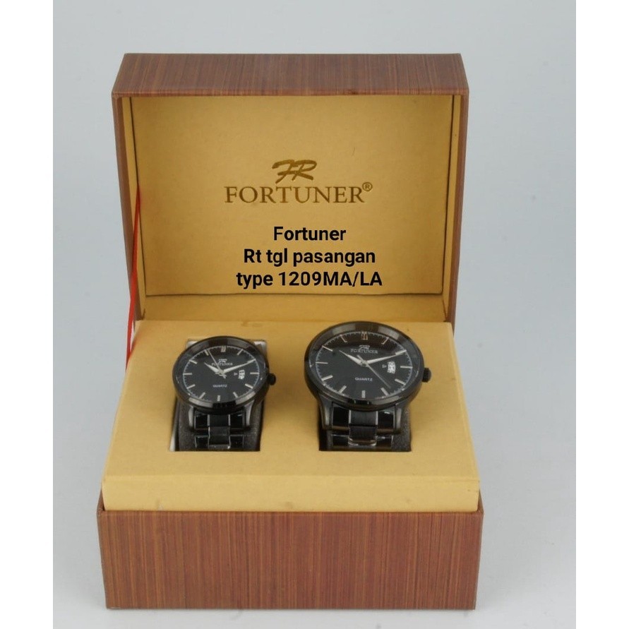 JAM TANGAN FASHION COUPLE FORTUNER ORIGINAL ANTI AIR