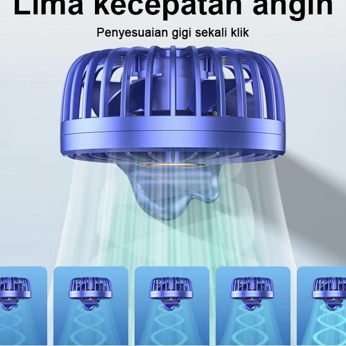 COD12000mAh Kipas Angin Portable kipas portable awet tahan lama ni USB Lipat Kipas Portable Leher / 