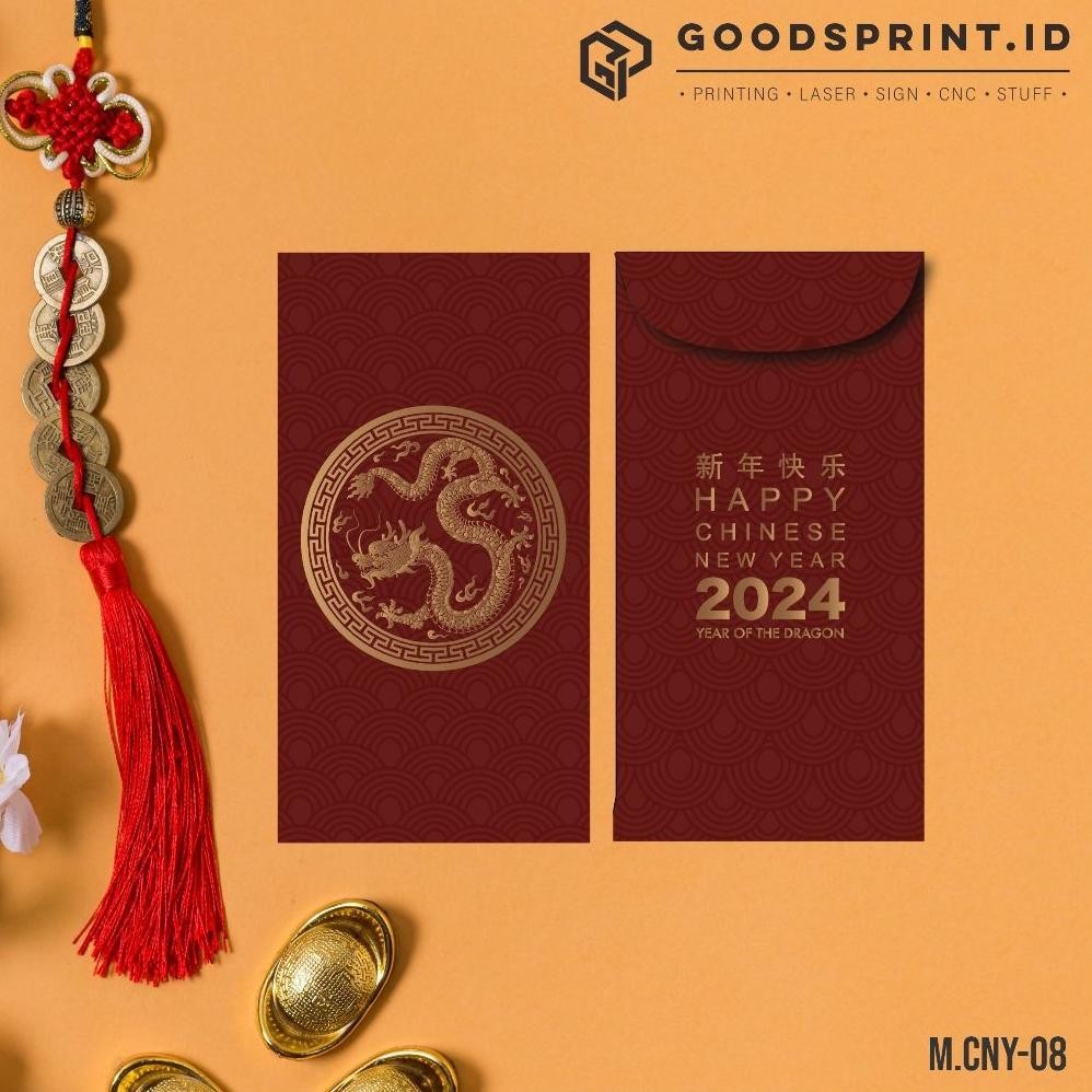 

Terlaris Ready Stock !! 6 Pcs Angpao Imlek 2024 Shio Naga Angpau Chinese New Year Sincia Angpao Dragon Promo