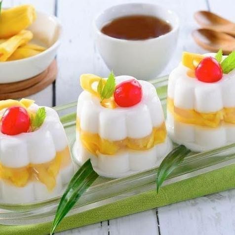 (Besar) Cetakan Cup Puding Tempat Agar Jelly Pelangi Tutup (Kecil)
