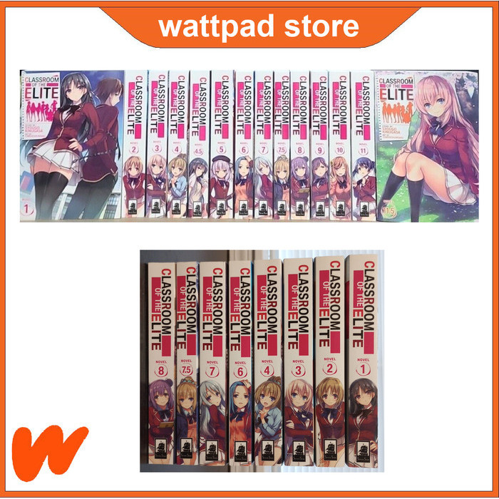 Terlaris Classroom of the Elite (Light Novel) english SALE