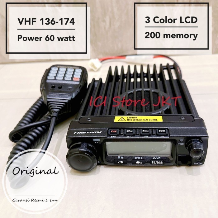 RADIO RIG FIRSTCOM FR 188 GARANSI RESMI/ FIRSTCOM FR188 VHF 60WATT