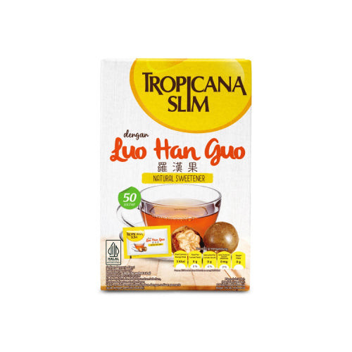 

Tropicana Slim Sweet Luo Han Guo 50 Sachet x 2 g | Sweetener