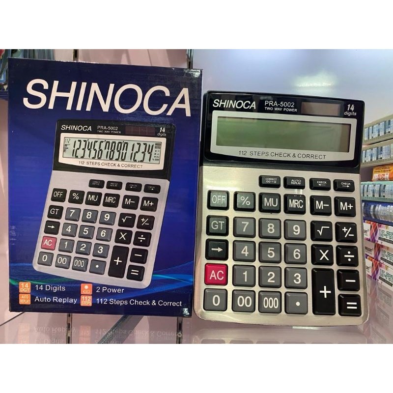 

kalkulator SHINOCA PRA-5002 kalkulator SHINOCA 14 DIGIT