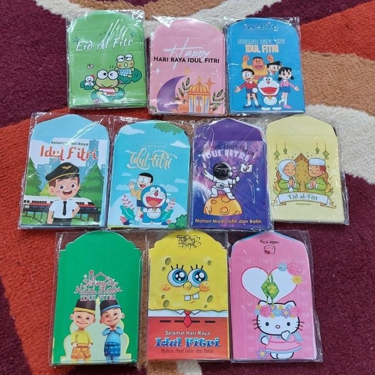 

Flash Sale 100 Amplop Lebaran Karakter Medium Siap Pakai Promo