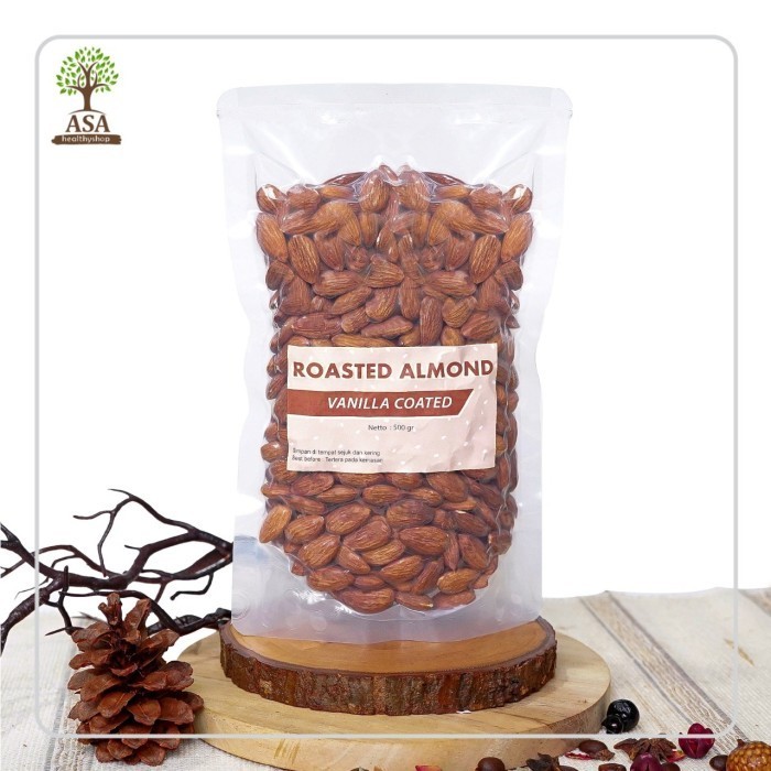 

Ready - Roasted Almond Vanilla Coated 500 Gram