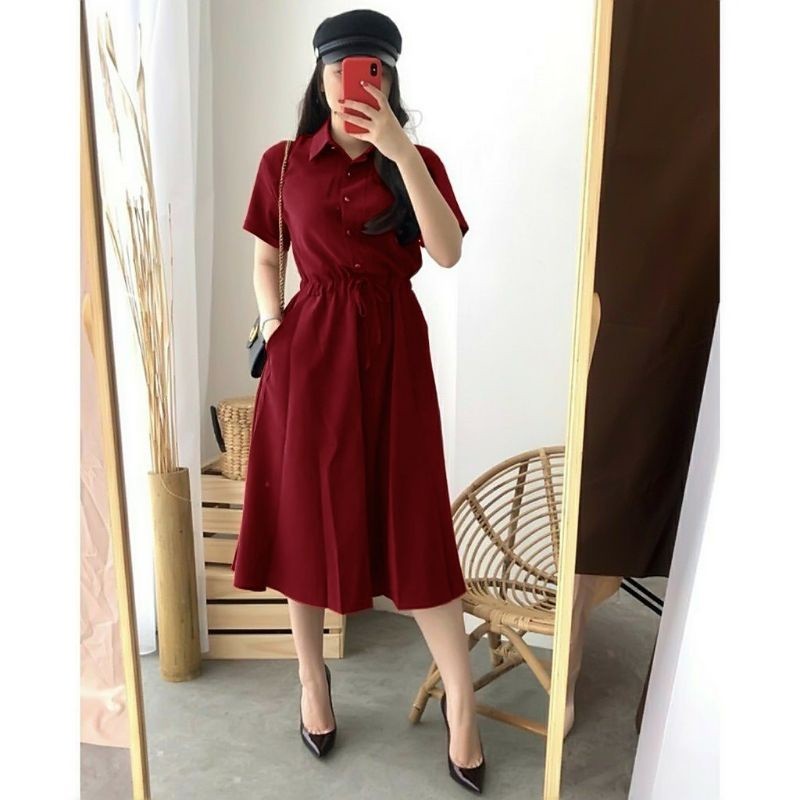 Dress Imlek Dewasa Wanita 2024 Perempuan Cina Pakaian China Terbaru 2023 Baju Shio Naga Batik Dres C