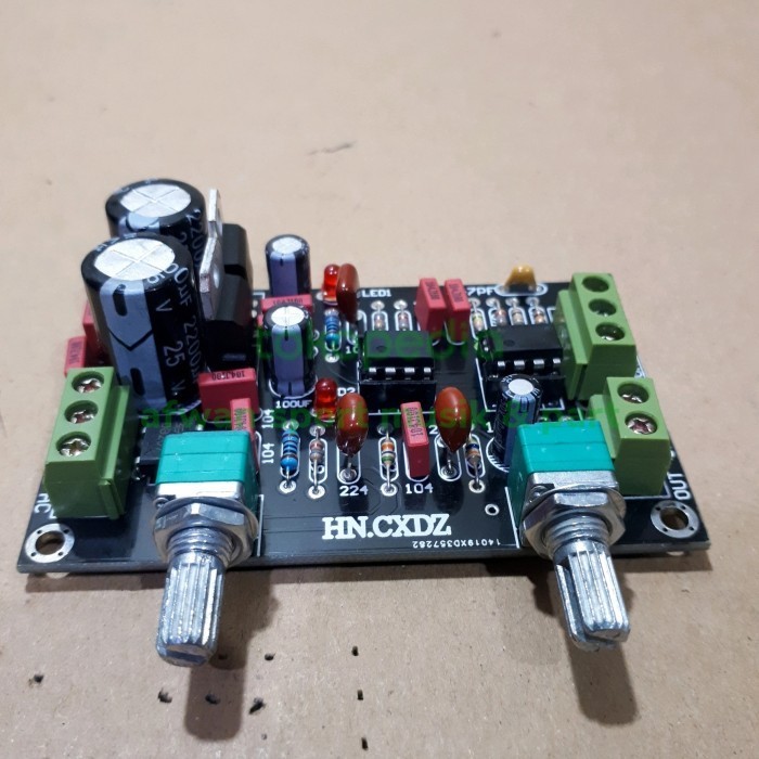 MODUL KIT PRE AMP SUBWOOFER .
