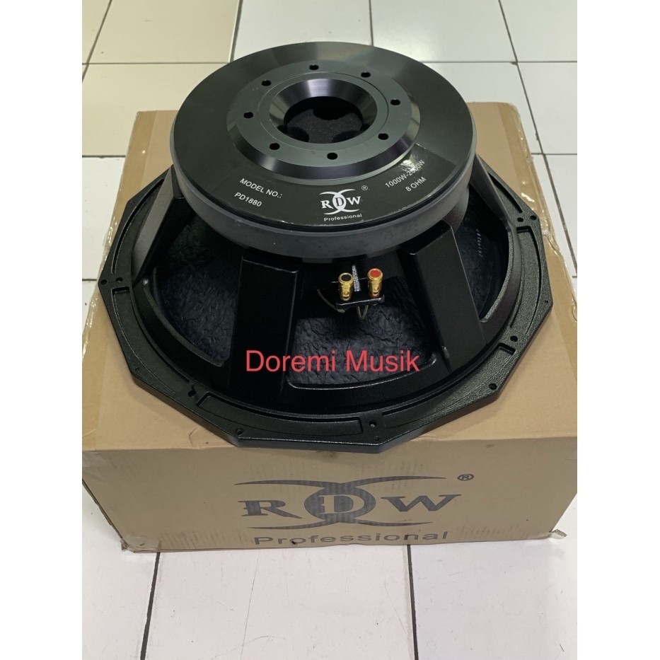 SPEAKER 18 INCH RDW PD 1880 ORIGINAL