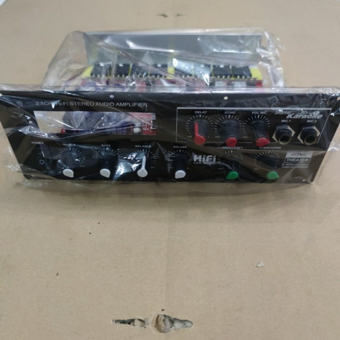 KIT POWER AMPLIFIER HOME THEATER 2.1 + MIC DMS 5700 / KIT 2.1 DMS5700