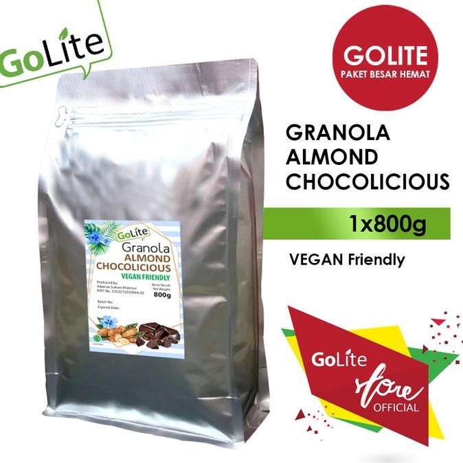 

Golite Granola Almond Chocolicious 800Gr