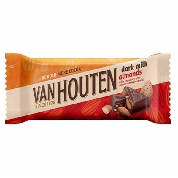 

VAN HOUTEN COKLAT ALMOND 140 GR