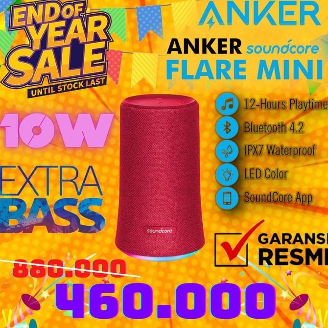 ANKER Soundcore Flare Mini IPX7 Bluetooth Speaker