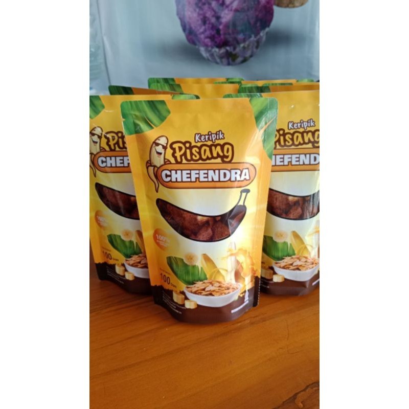 

Keripik Pisang Aneka Macam Rasa by Chefendra 100gr