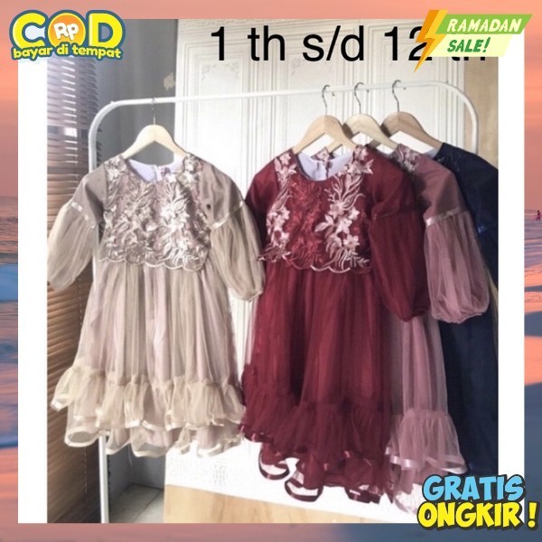 Busana Syari Gammis Amak Princes Famis Anaj Prempuan Termurah Pakaian Remaja Wanita Sd Smp Dress Mus