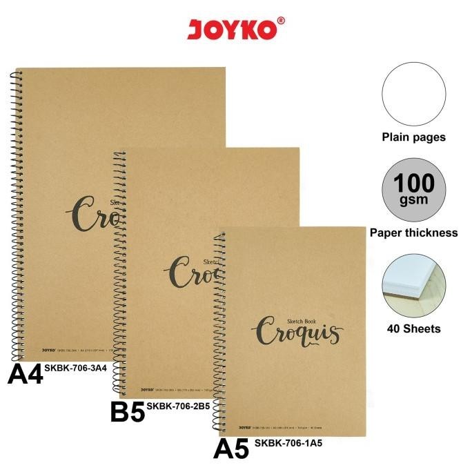 

Buku Sketsa Gambar Sketch Book Joyko Skbk-706