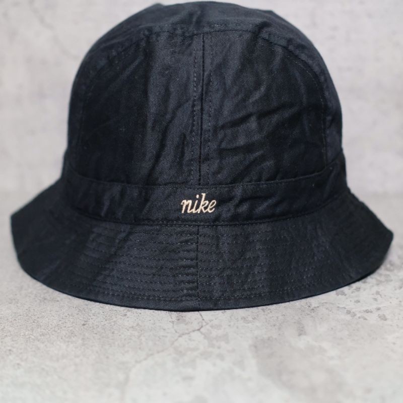 Topi bucket NIKE Original hitam