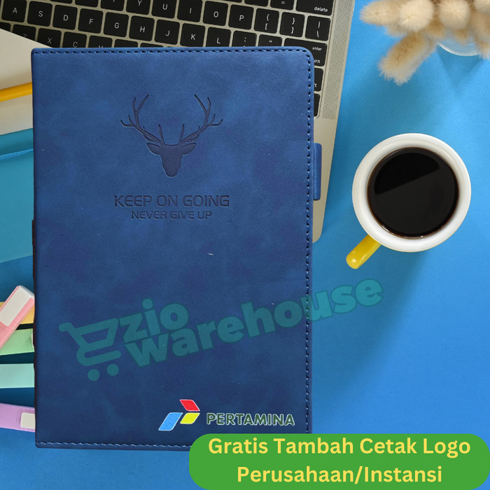

Notebook Aesthetic A5 Buku Tulis Agenda Catatan Kantor Custom Logo -fo2