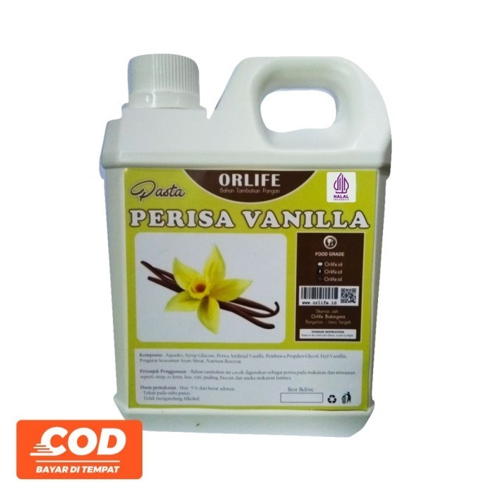 

Perisa Pasta Vanilla Atau Vanilli Orlife 1 Kg