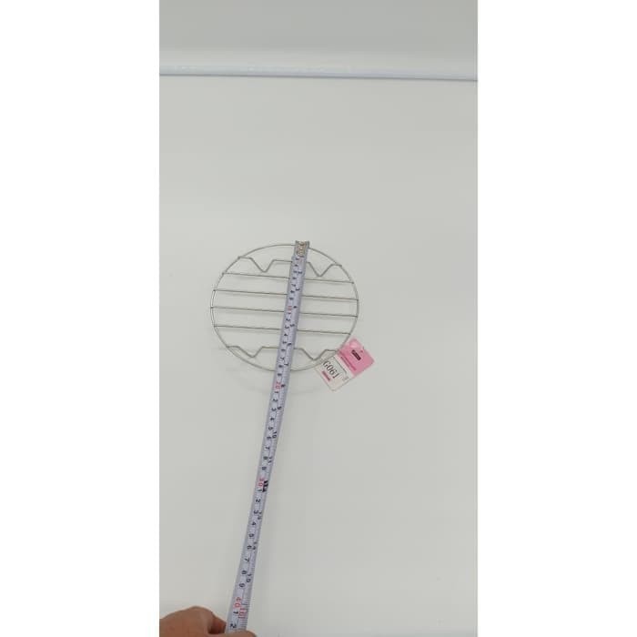 Tatakan Panci 18Cm /Kukusan Stainless Kaki 4 Tebal