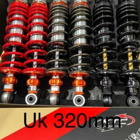 PROMO SHOCK BREAKER BLK RAZIO PRO KTC STELAN RX KING /TIGER UK 320MM HITAM #ORIGINAL
