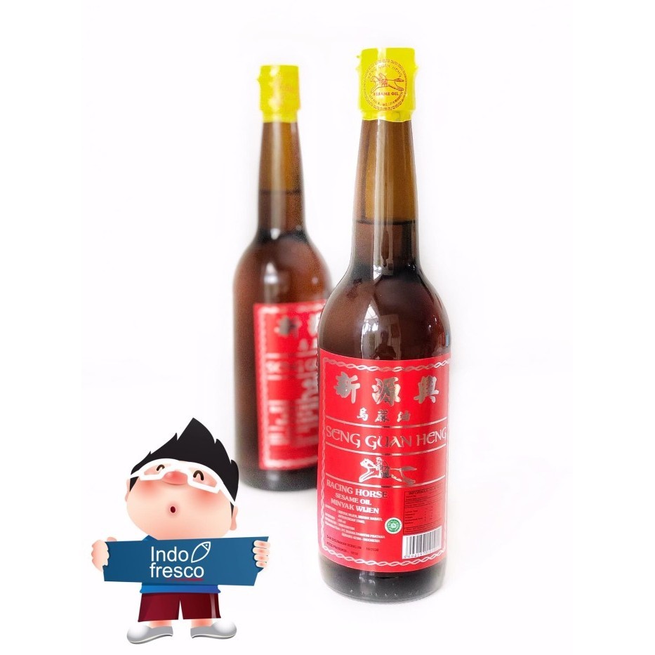 

Nyak Wijen Kuda Seng Guan Heng Sesame Oil 620Ml