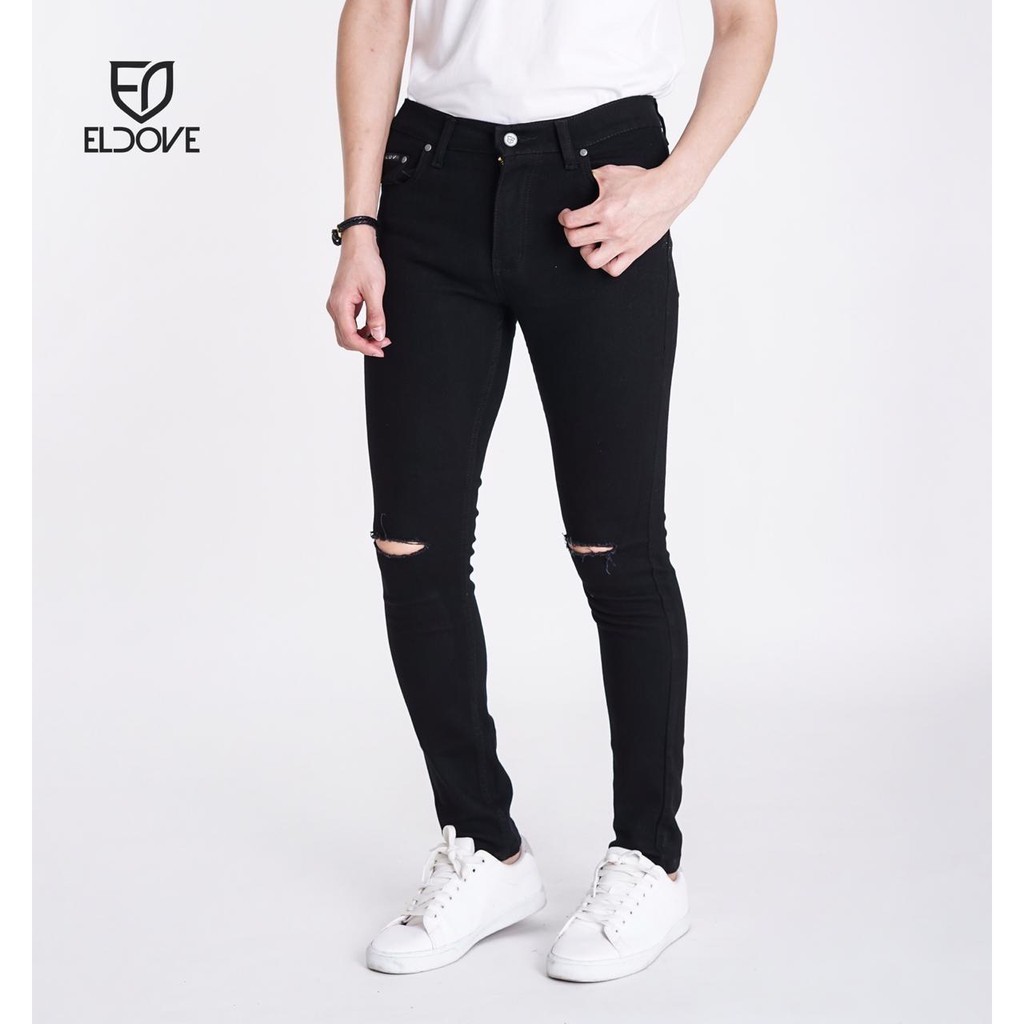 NEW LAUNCHING TERMURAH CELANA JEANS Eldove Paket Celana Jeans + Kaos 8506